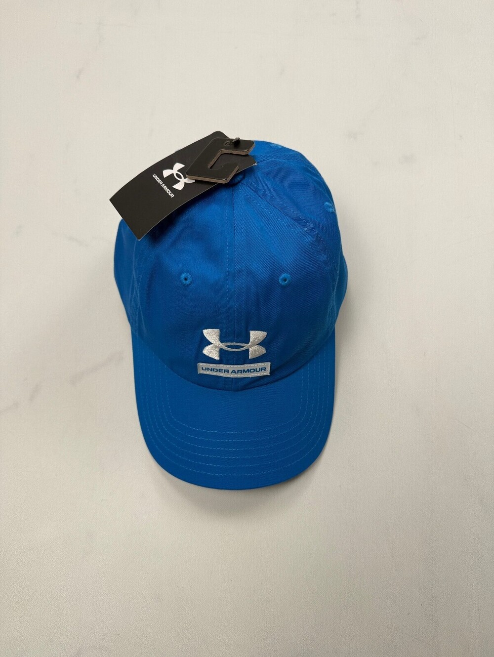 Under Armour Trucker Hat Blue 2010s Adjustable - Mens OSFM